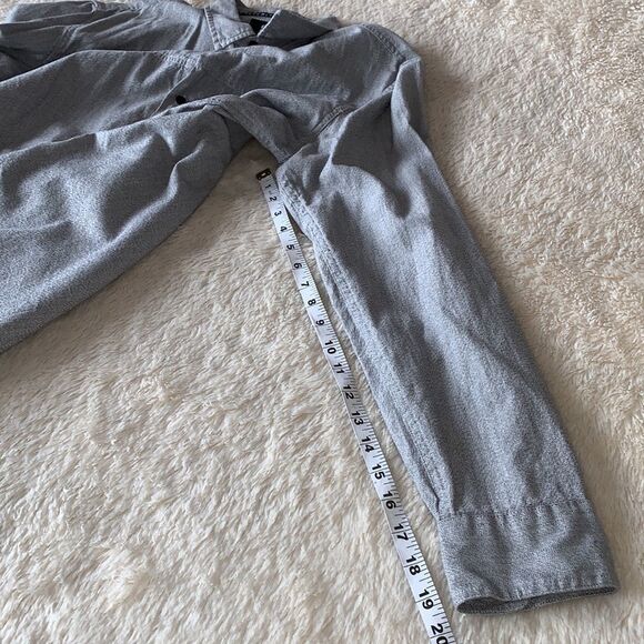 Rock & Republic gray button up mens size: medium - Picture 15 of 16